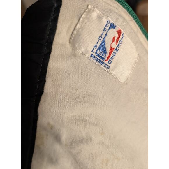 APEX One VTG Boston Celtics Green Mens Medium Nylon Jacket - Picture 8 of 9